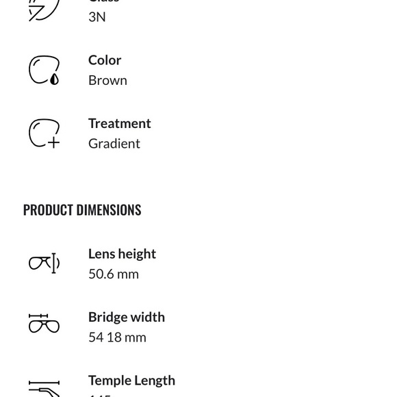 Rayban gradient brown sunglasses - Picture 12 of 14